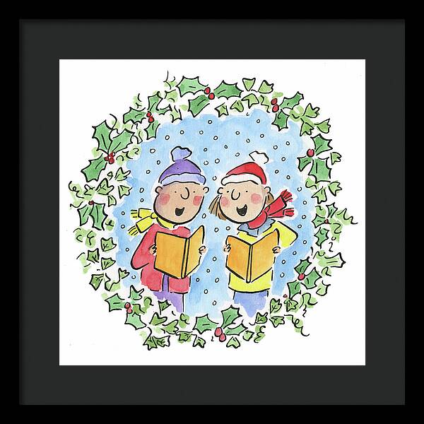 Holly and Ivy - Framed Print