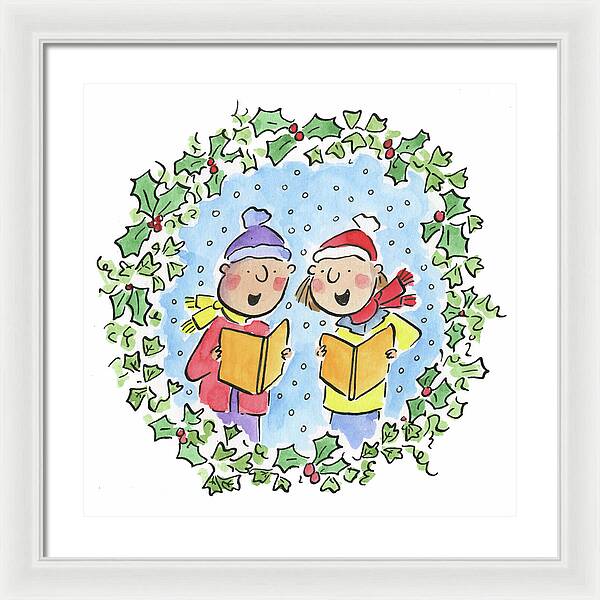 Holly and Ivy - Framed Print
