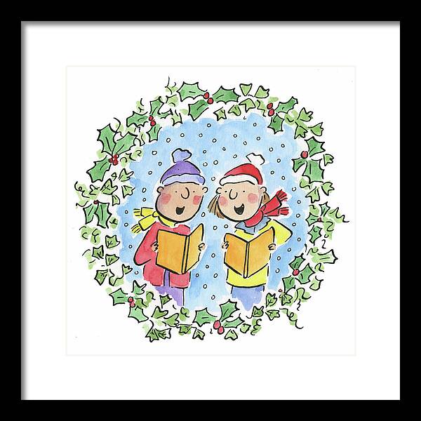 Holly and Ivy - Framed Print