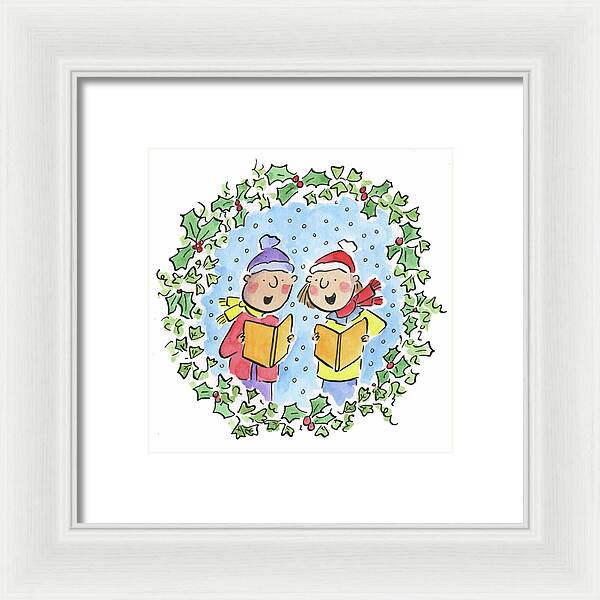 Holly and Ivy - Framed Print