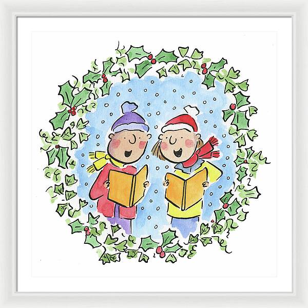 Holly and Ivy - Framed Print