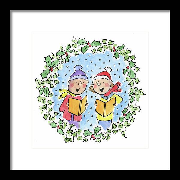 Holly and Ivy - Framed Print