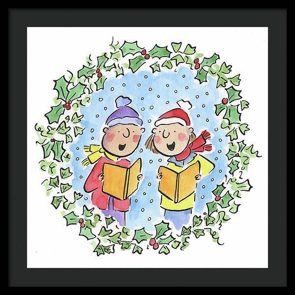 Holly and Ivy - Framed Print