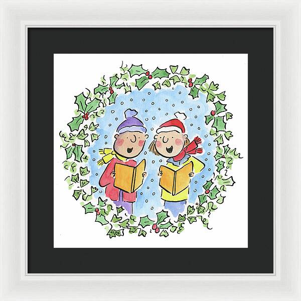 Holly and Ivy - Framed Print