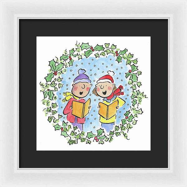 Holly and Ivy - Framed Print