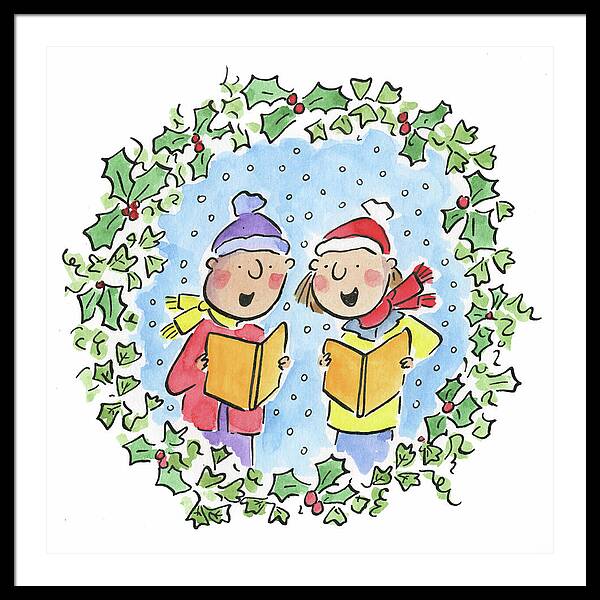 Holly and Ivy - Framed Print