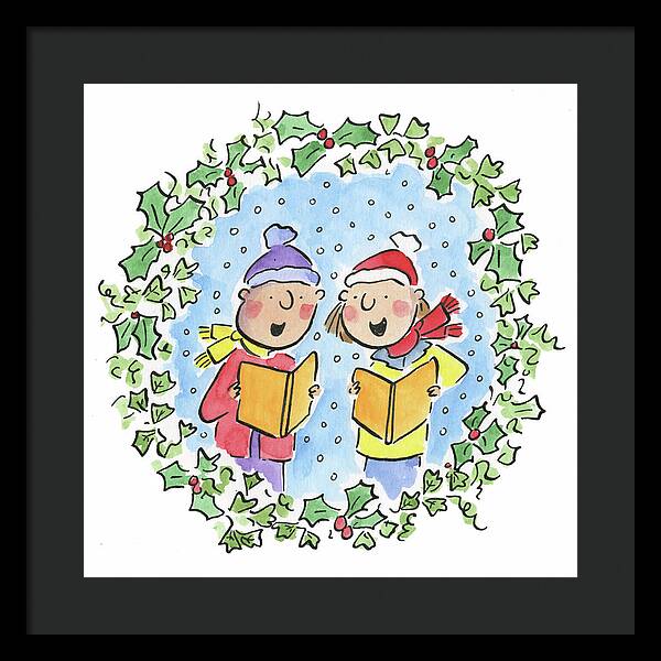 Holly and Ivy - Framed Print