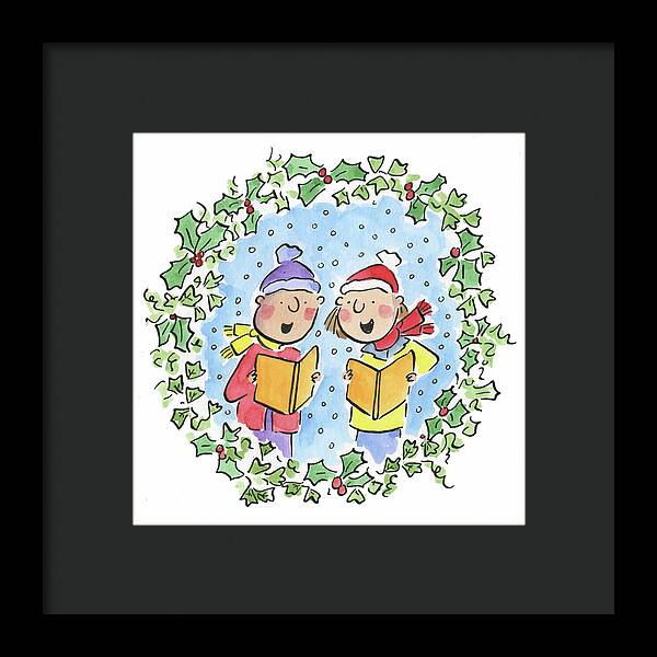 Holly and Ivy - Framed Print
