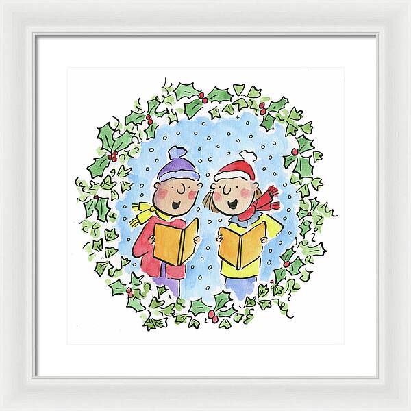 Holly and Ivy - Framed Print