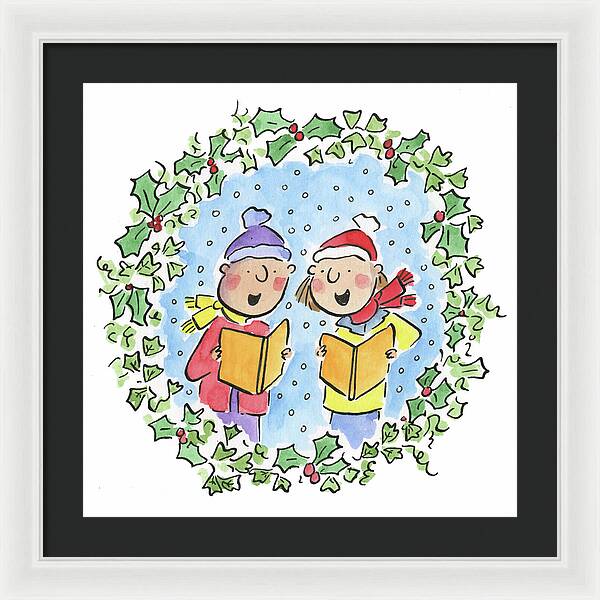 Holly and Ivy - Framed Print