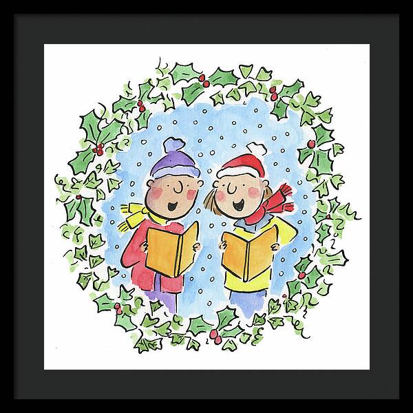 Holly and Ivy - Framed Print