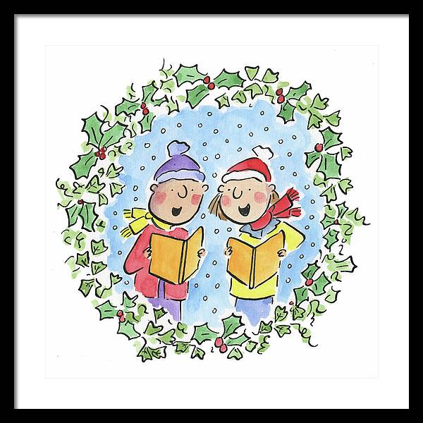 Holly and Ivy - Framed Print