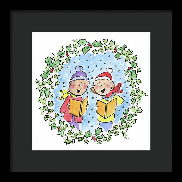 Holly and Ivy - Framed Print