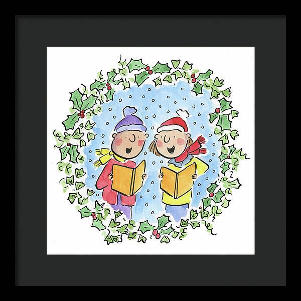 Holly and Ivy - Framed Print