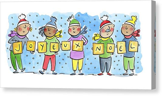 Joyeux Noel - Canvas Print