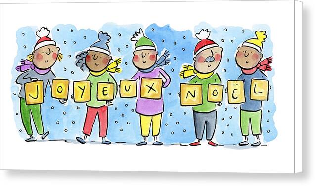 Joyeux Noel - Canvas Print