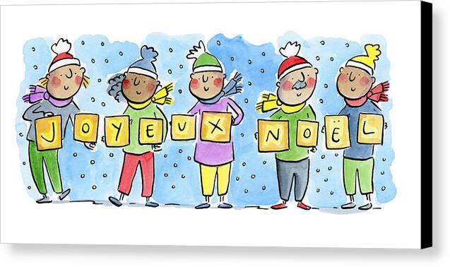 Joyeux Noel - Canvas Print