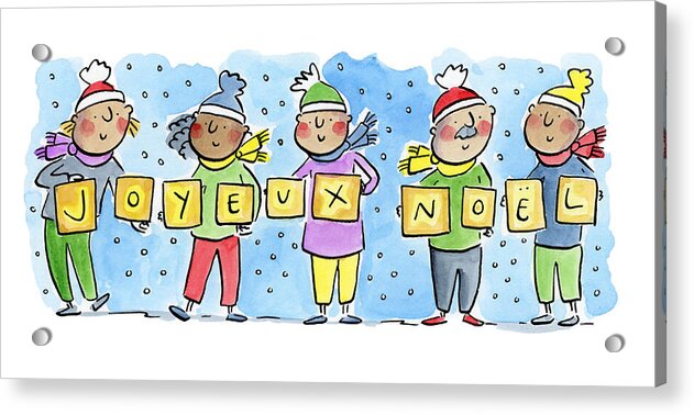 Joyeux Noel - Acrylic Print