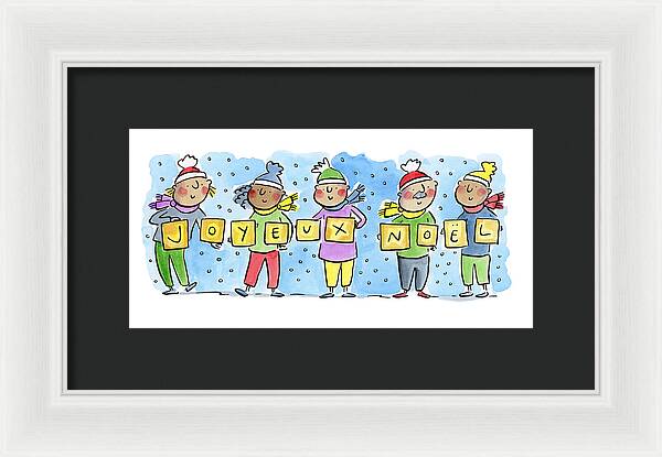 Joyeux Noel - Framed Print