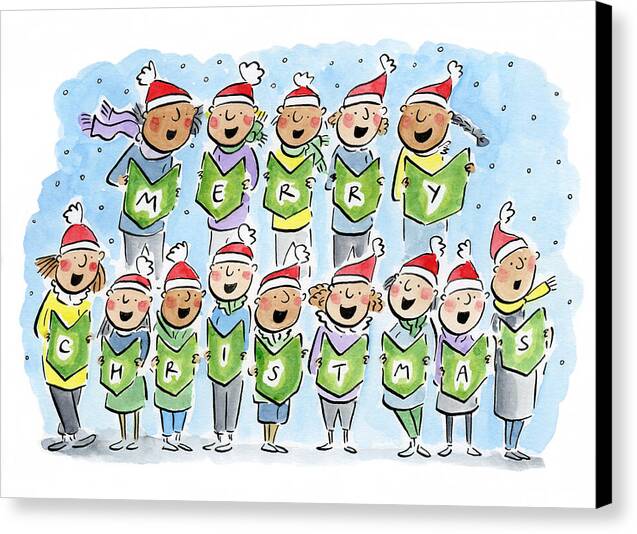 Merry Christmas - Canvas Print