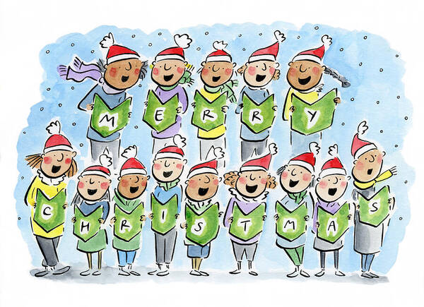 Merry Christmas - Art Print