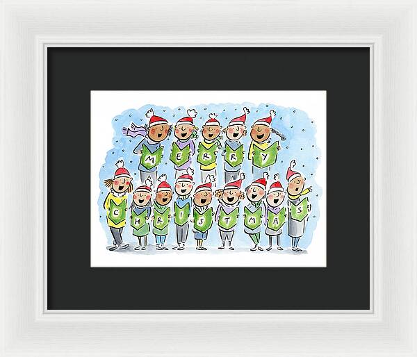 Merry Christmas - Framed Print