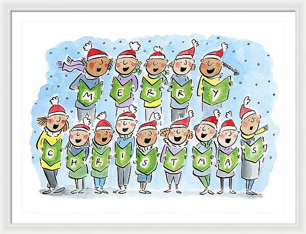 Merry Christmas - Framed Print