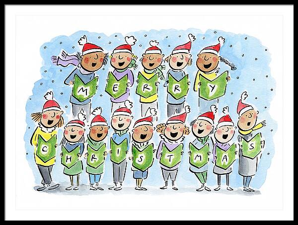 Merry Christmas - Framed Print