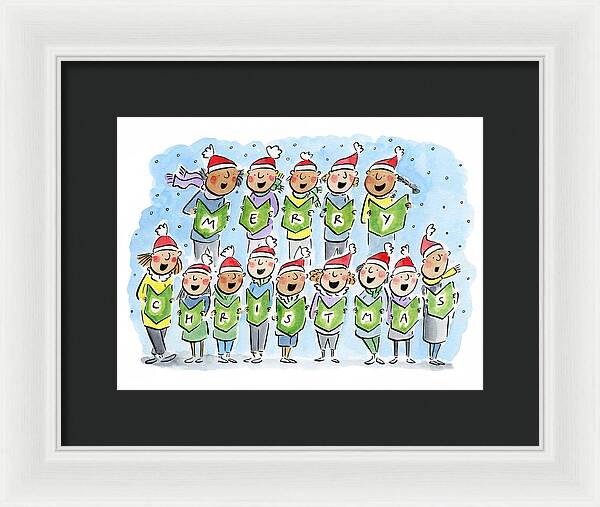 Merry Christmas - Framed Print