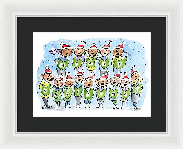 Merry Christmas - Framed Print