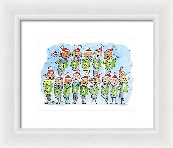 Merry Christmas - Framed Print
