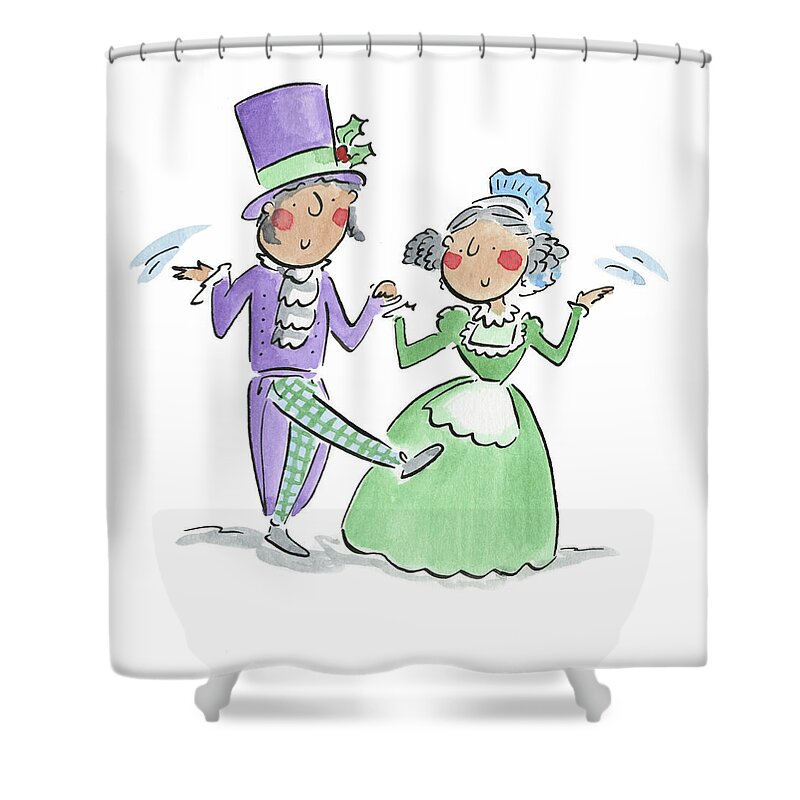 Minuet - Shower Curtain
