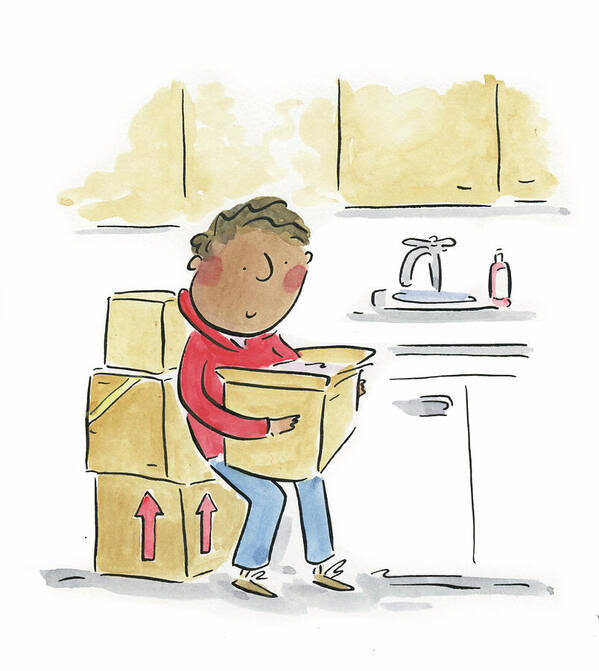 Moving House - Art Print