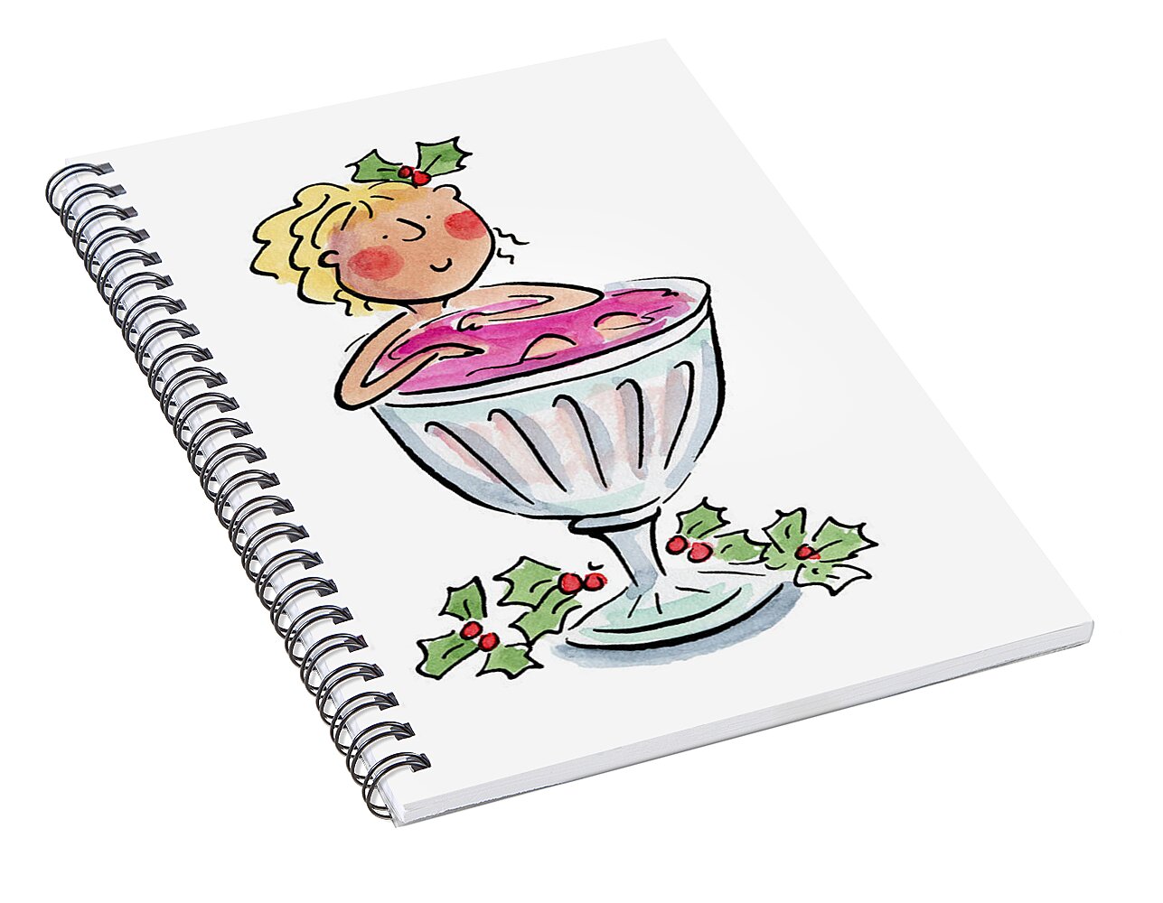 Mulled Wine - Spiral Notebook