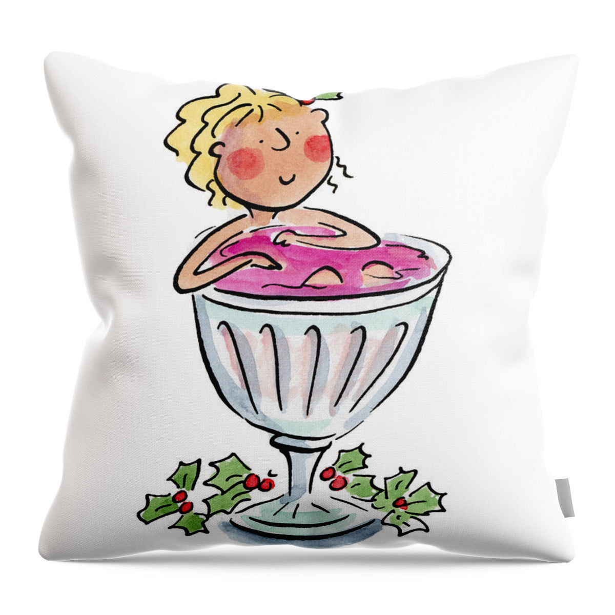 Mulled Wine - Throw Pillow