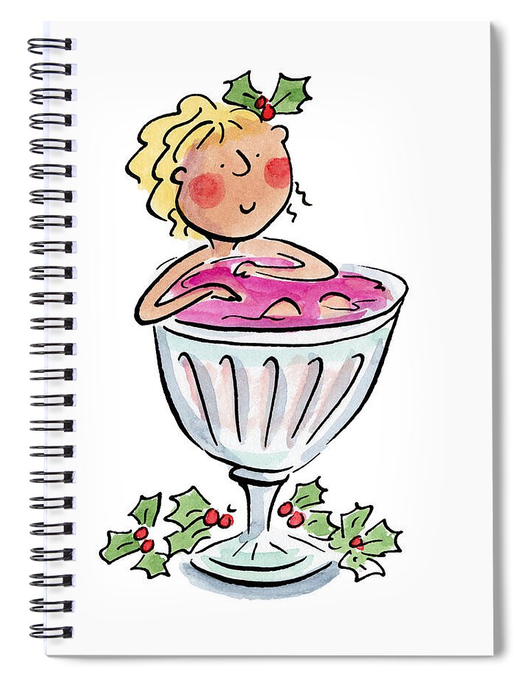 Mulled Wine - Spiral Notebook