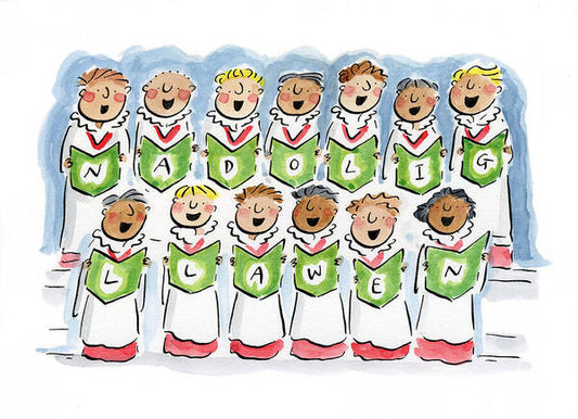Nadolig Llawen - Art Print