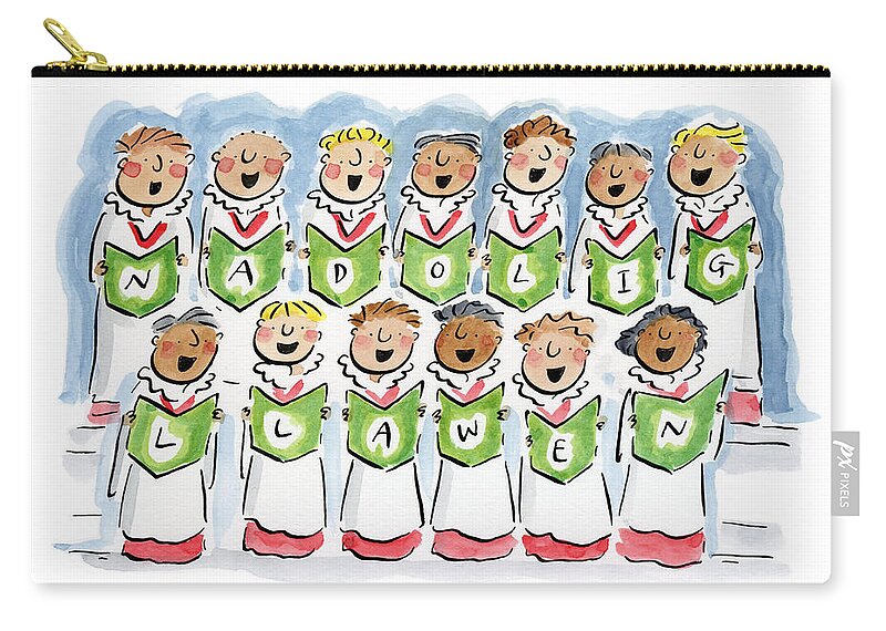 Nadolig Llawen - Zip Pouch