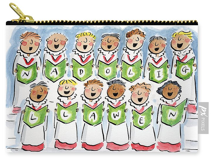Nadolig Llawen - Zip Pouch