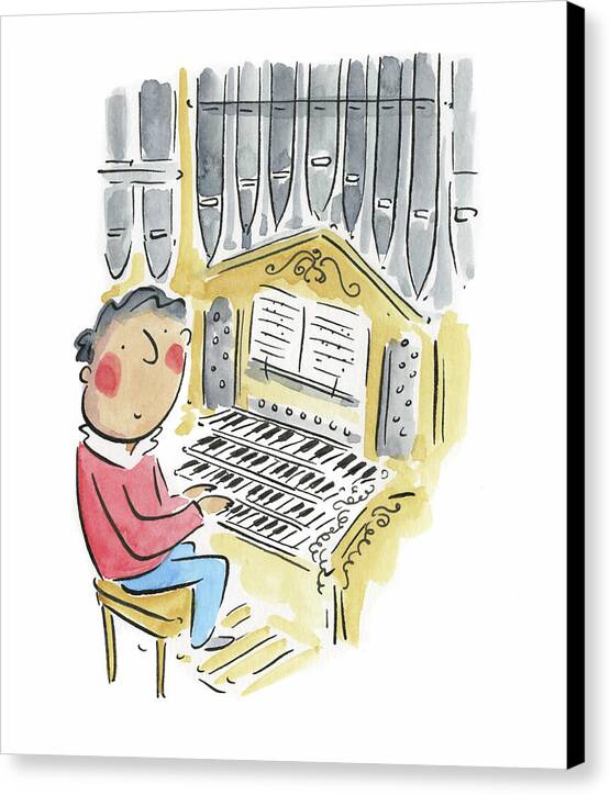 Organ - Canvas Print