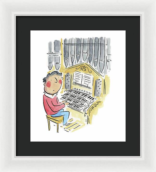 Organ - Framed Print