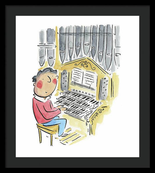 Organ - Framed Print