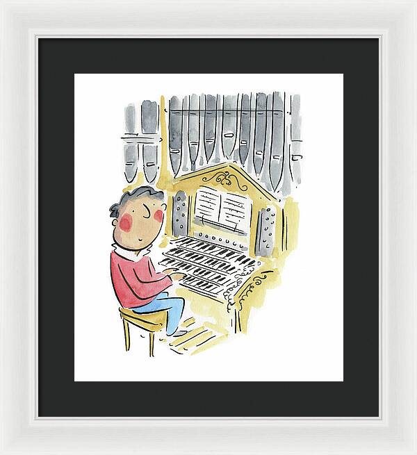 Organ - Framed Print