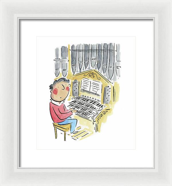 Organ - Framed Print