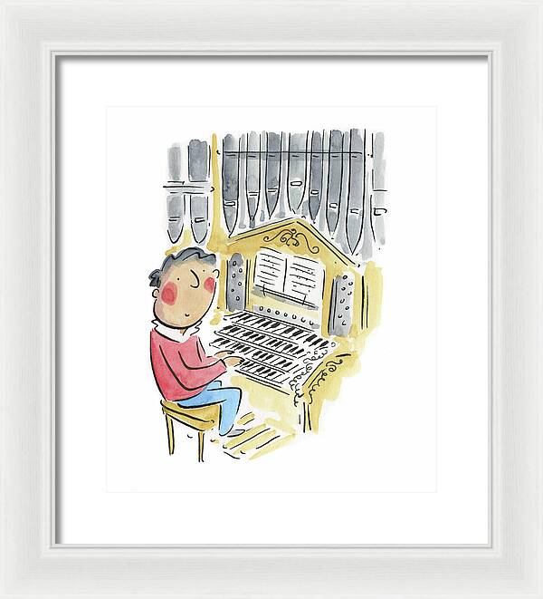 Organ - Framed Print