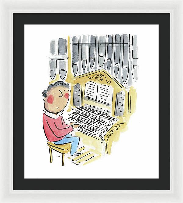 Organ - Framed Print
