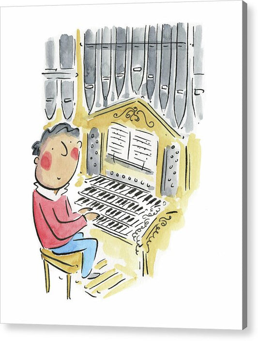 Organ - Acrylic Print
