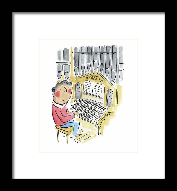 Organ - Framed Print