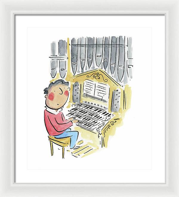 Organ - Framed Print