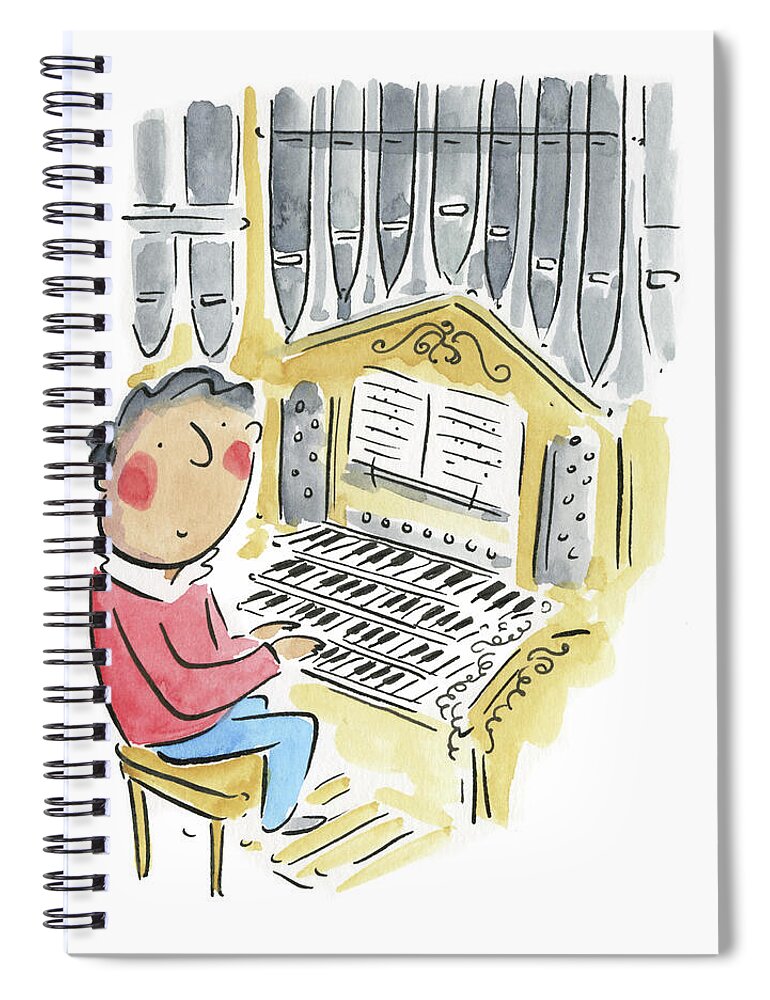 Organ - Spiral Notebook